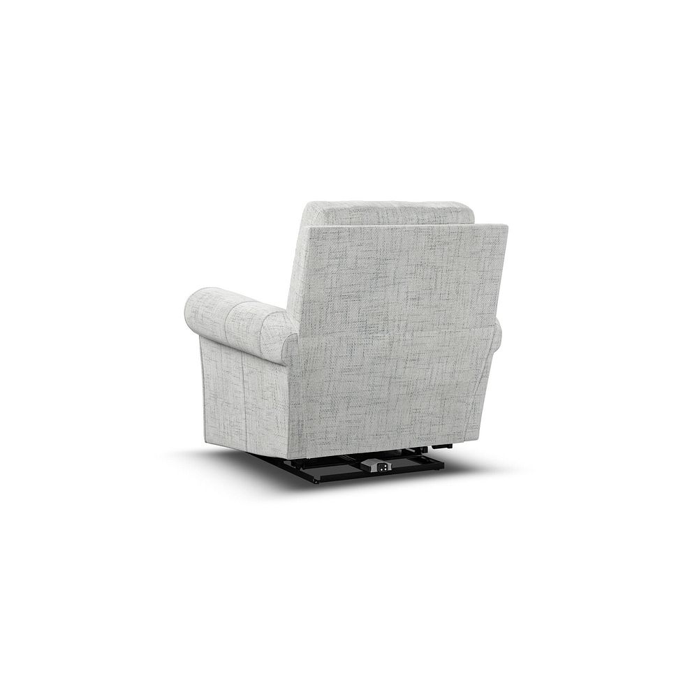 Colorado Electric Recliner Armchair in Keswick Dove Fabric 5