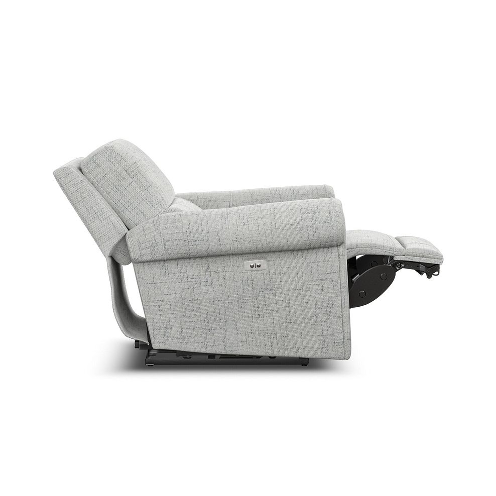 Colorado Electric Recliner Armchair in Keswick Dove Fabric 7