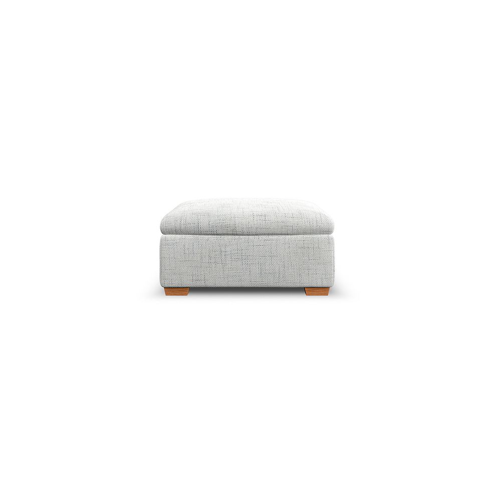 Colorado Storage Footstool in Keswick Dove Fabric 3