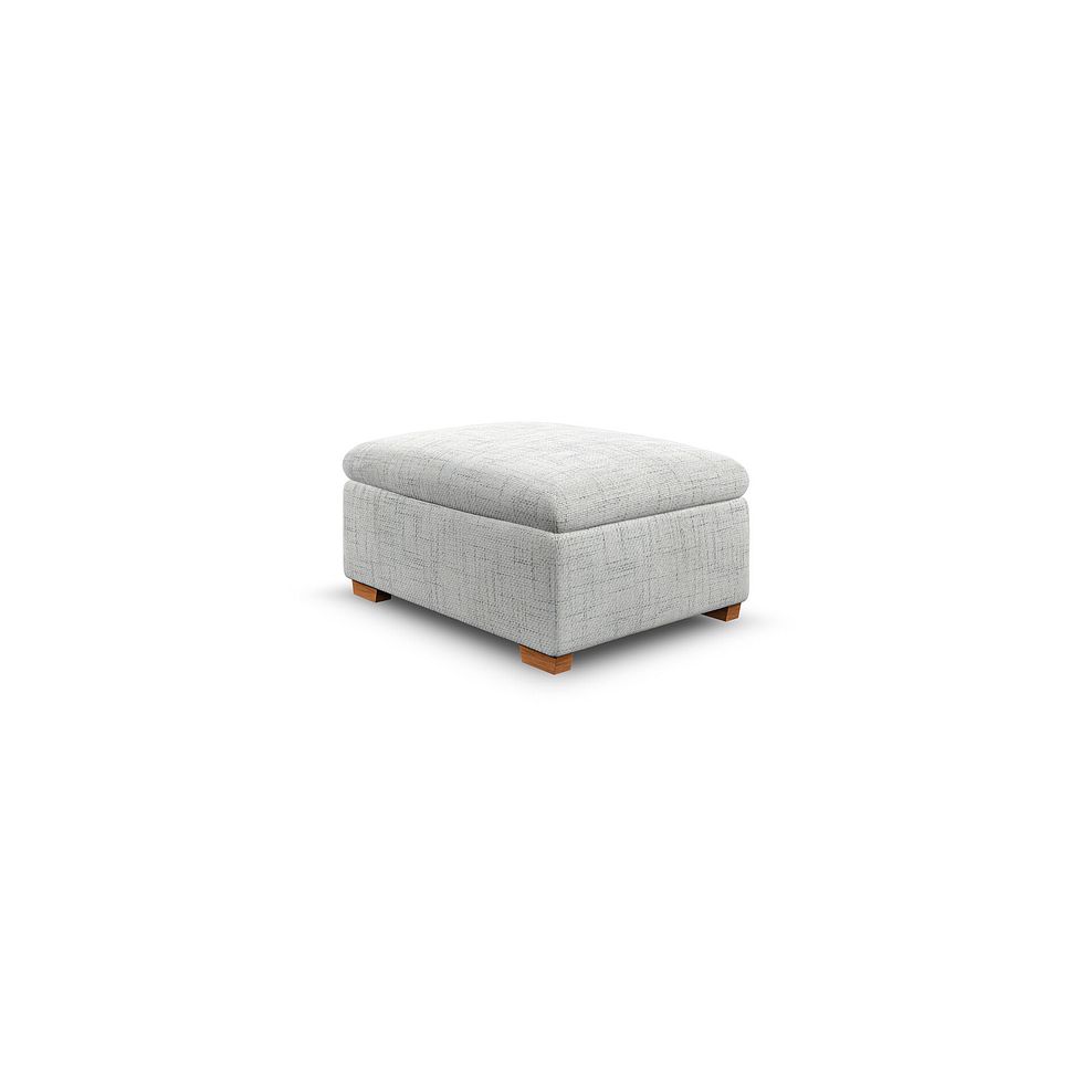 Colorado Storage Footstool in Keswick Dove Fabric 4