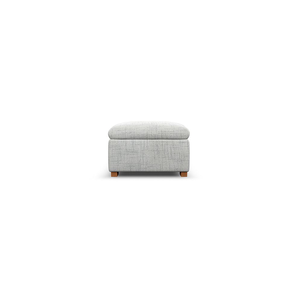 Colorado Storage Footstool in Keswick Dove Fabric 5