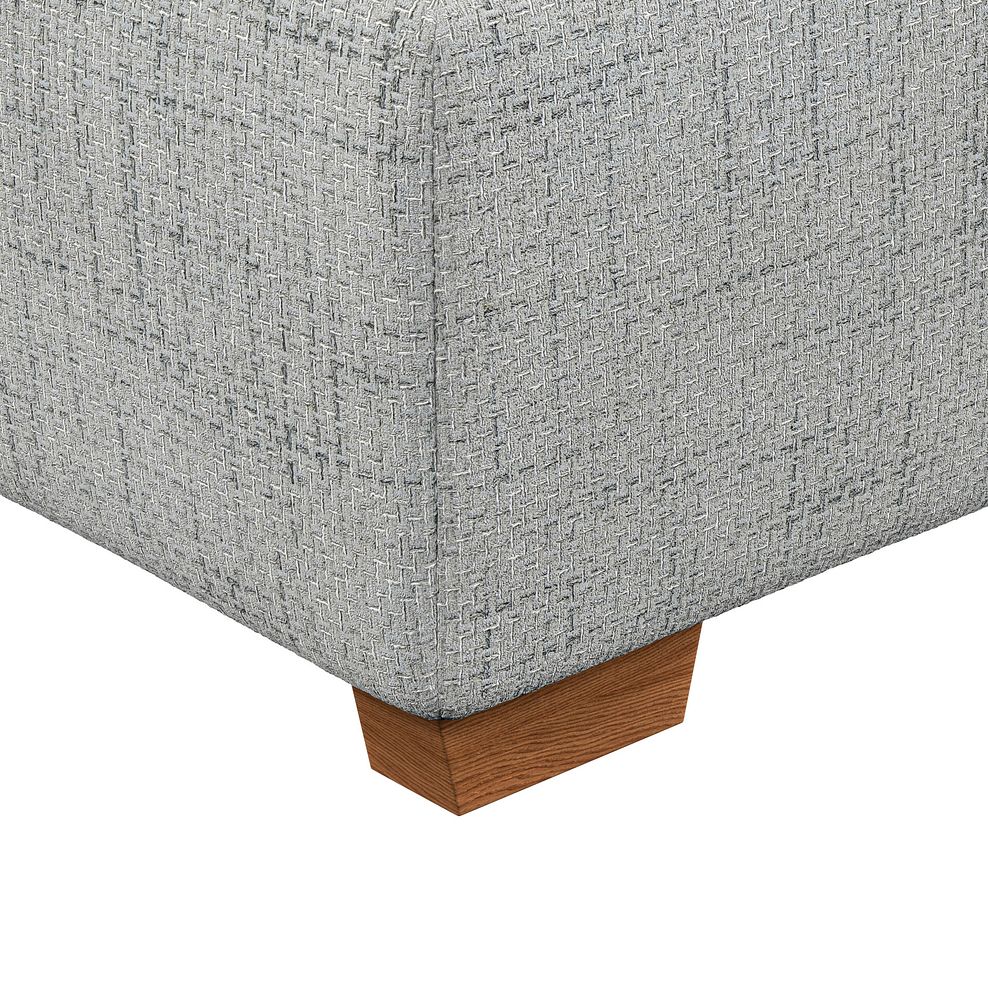 Colorado Storage Footstool in Keswick Dove Fabric 7
