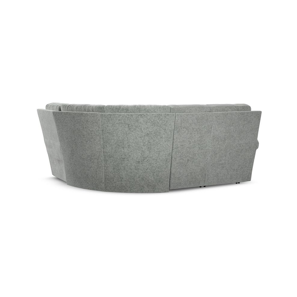 Colorado Left Hand Modular Group 2 in Hopsack Platinum Fabric 3