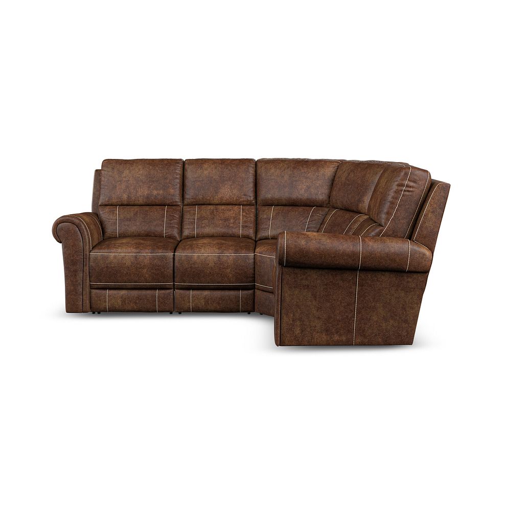 Colorado Left Hand Modular Group 2 in Ranch Dark Brown Fabric 3