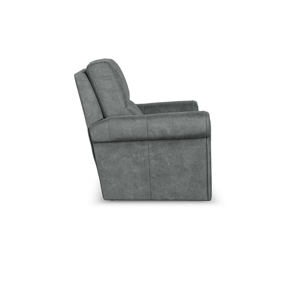 Colorado 2 Seater Sofa in Miller Grey Fabric 3