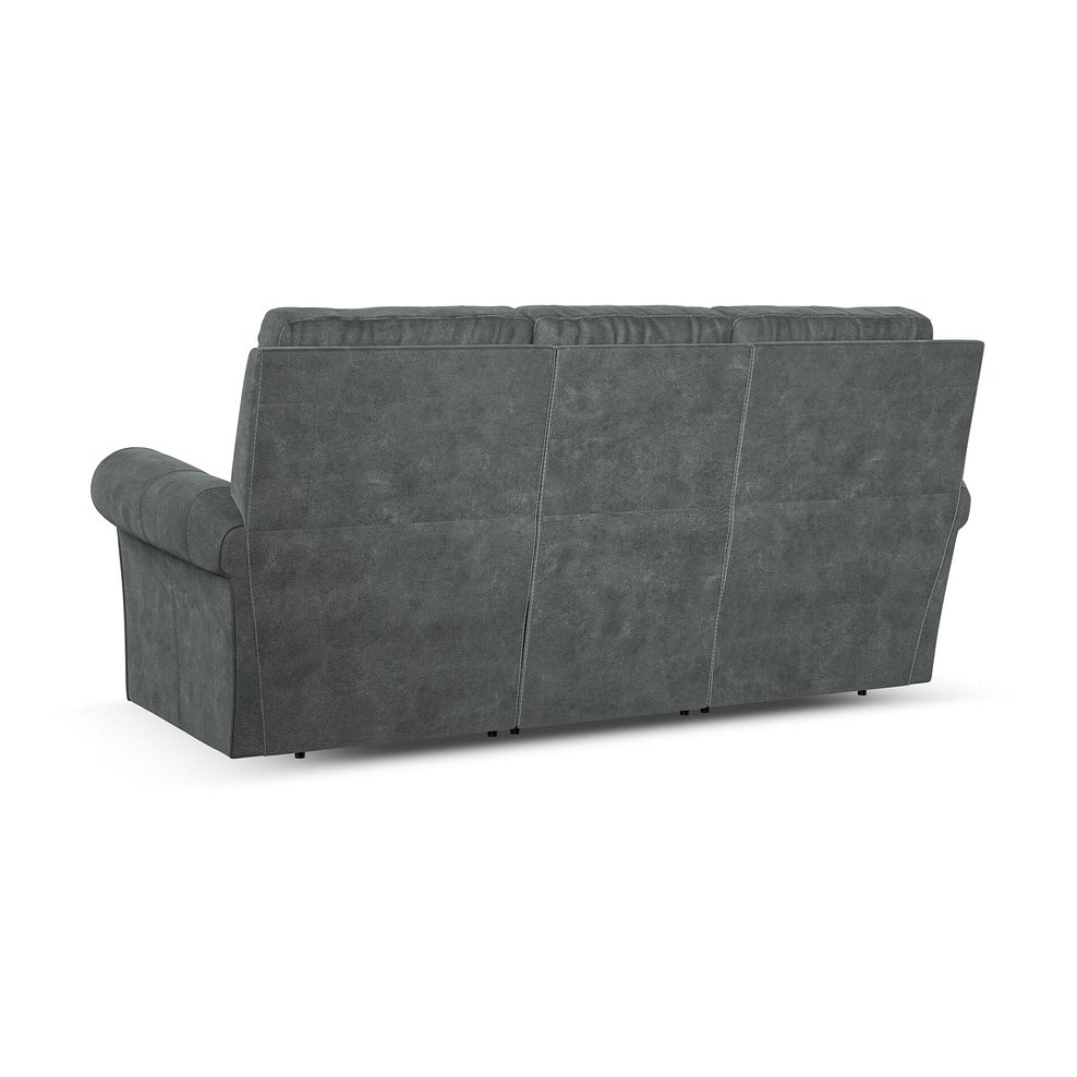 Colorado 3 Seater Sofa in Miller Grey Fabric 4