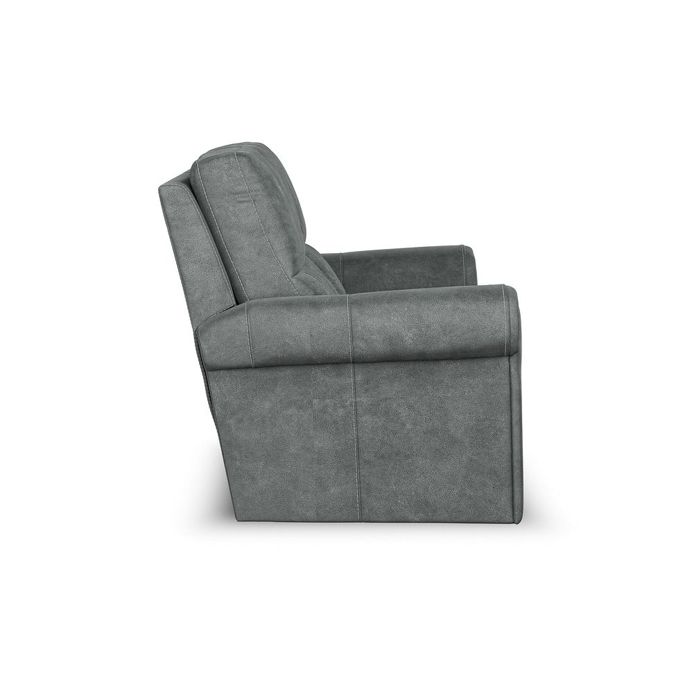 Colorado 3 Seater Sofa in Miller Grey Fabric 3
