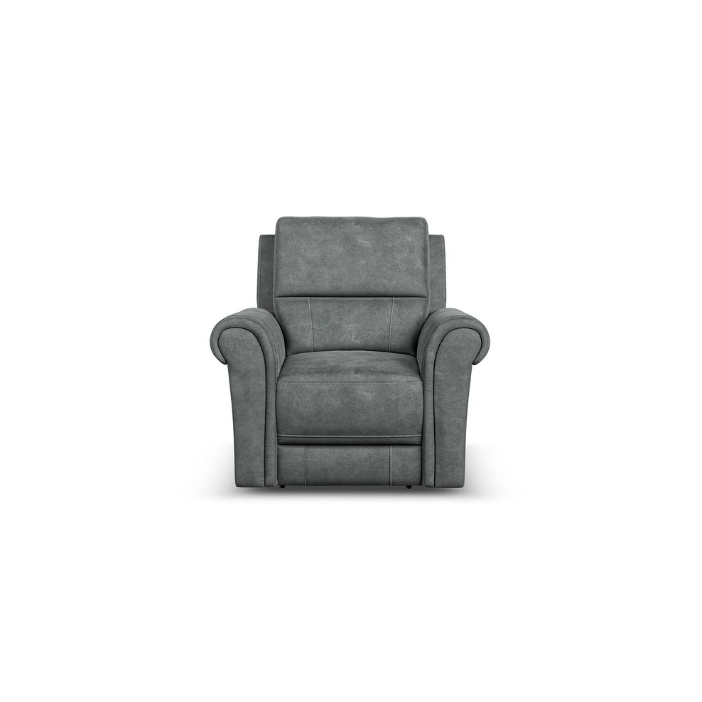 Colorado Armchair in Miller Grey Fabric 2