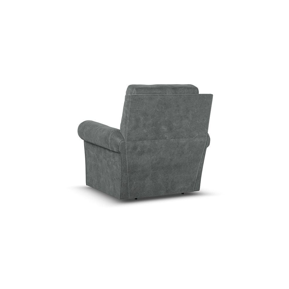 Colorado Armchair in Miller Grey Fabric 4