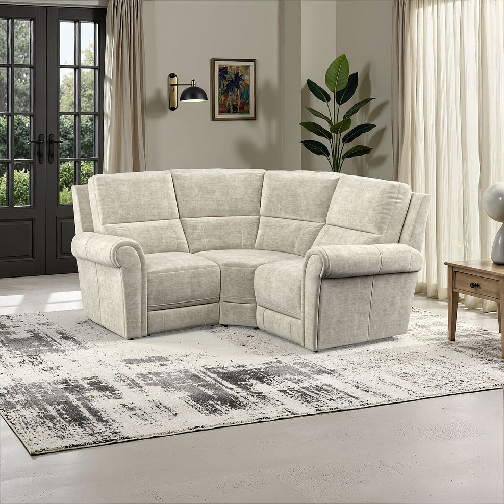 Colorado Modular Group 1 in Plush Beige Fabric 1
