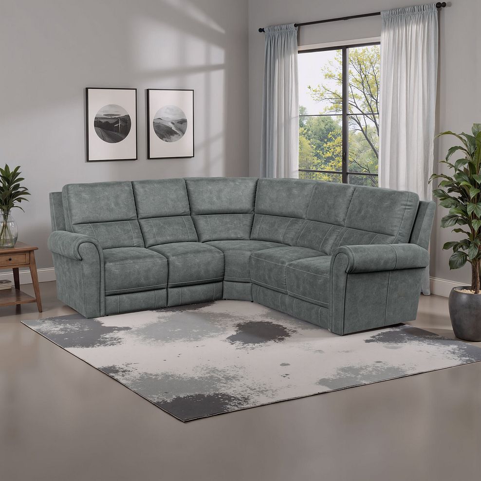 Colorado Modular Group 3 in Miller Grey Fabric 1