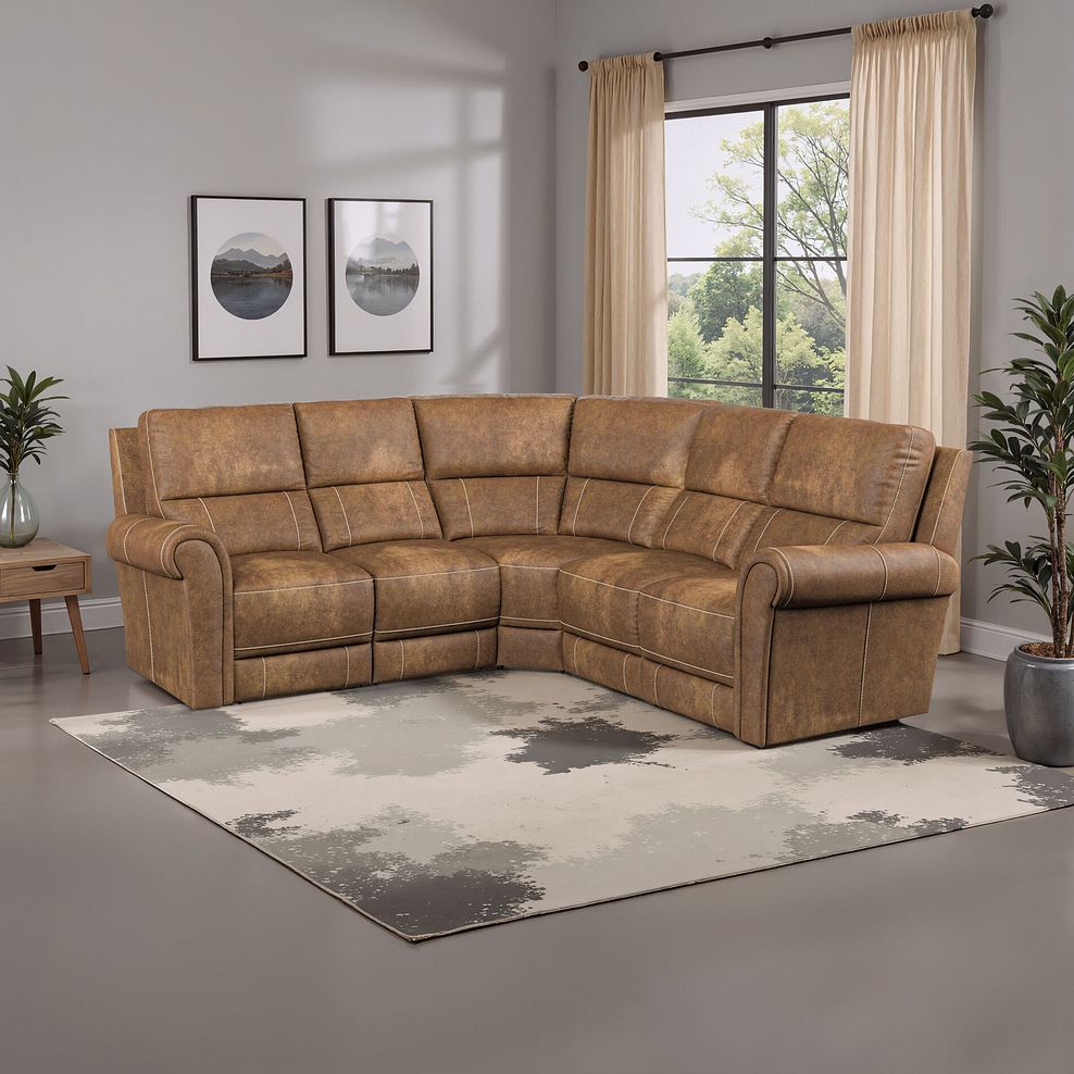 Colorado Modular Group 3 in Ranch Brown Fabric 1