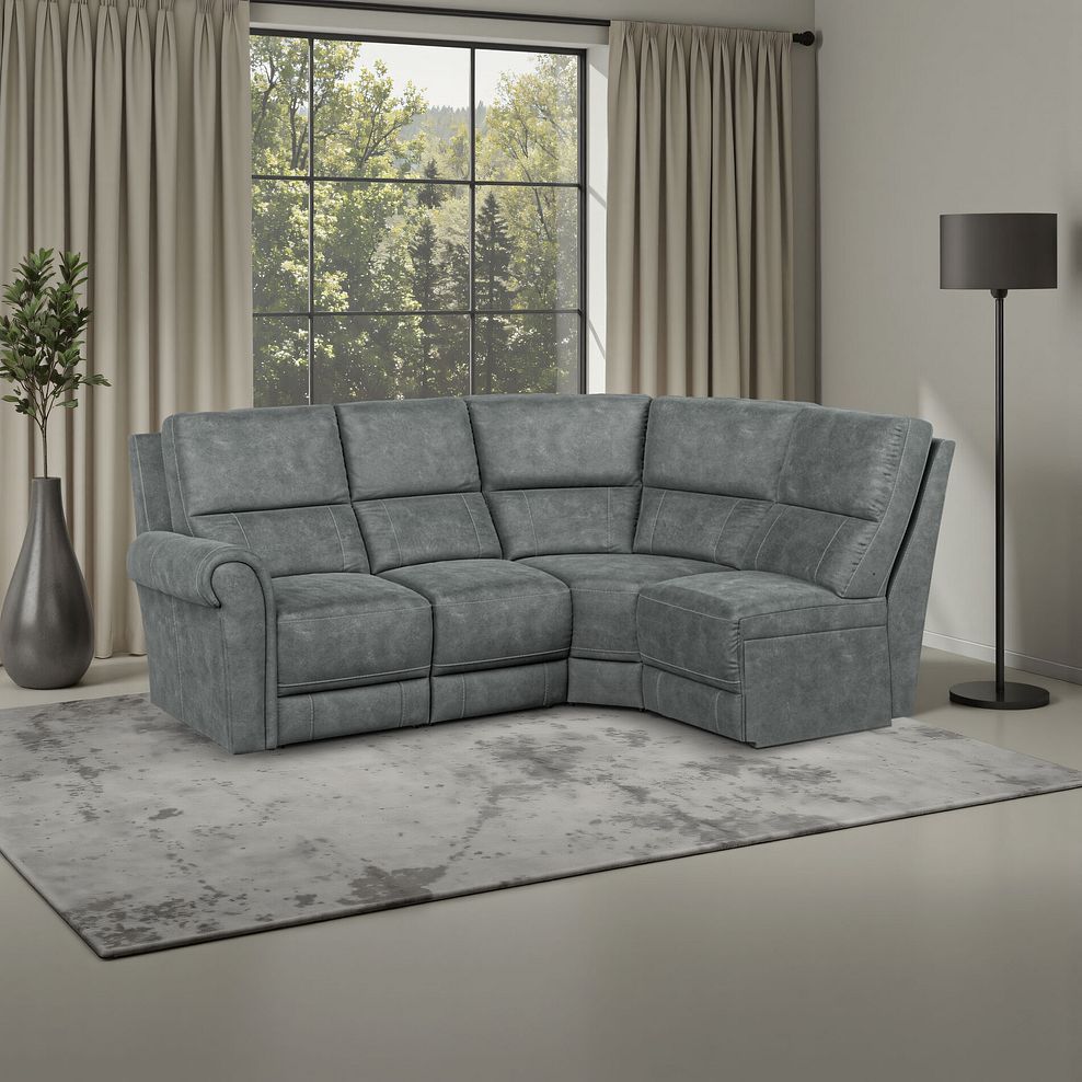 Colorado Modular Group 4 in Miller Grey Fabric 1