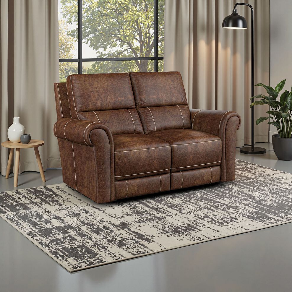 Colorado Modular Group 8 in Ranch Dark Brown Fabric 1