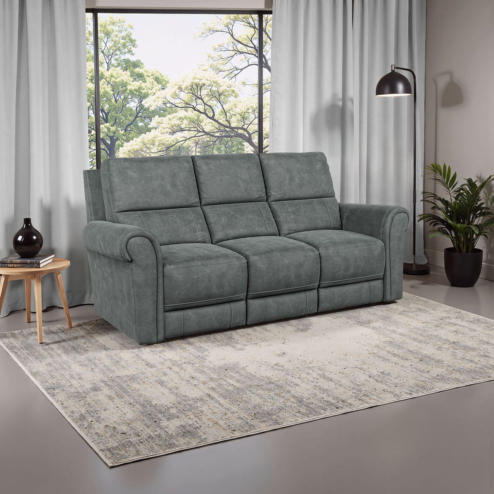 Colorado Modular Group 9 in Miller Grey Fabric 1