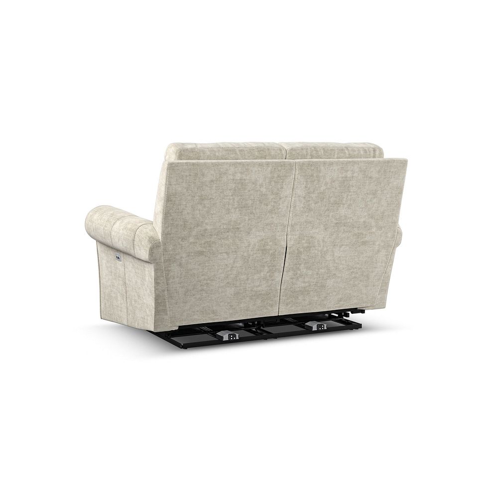 Colorado 2 Seater Electric Recliner in Plush Beige Fabric 6