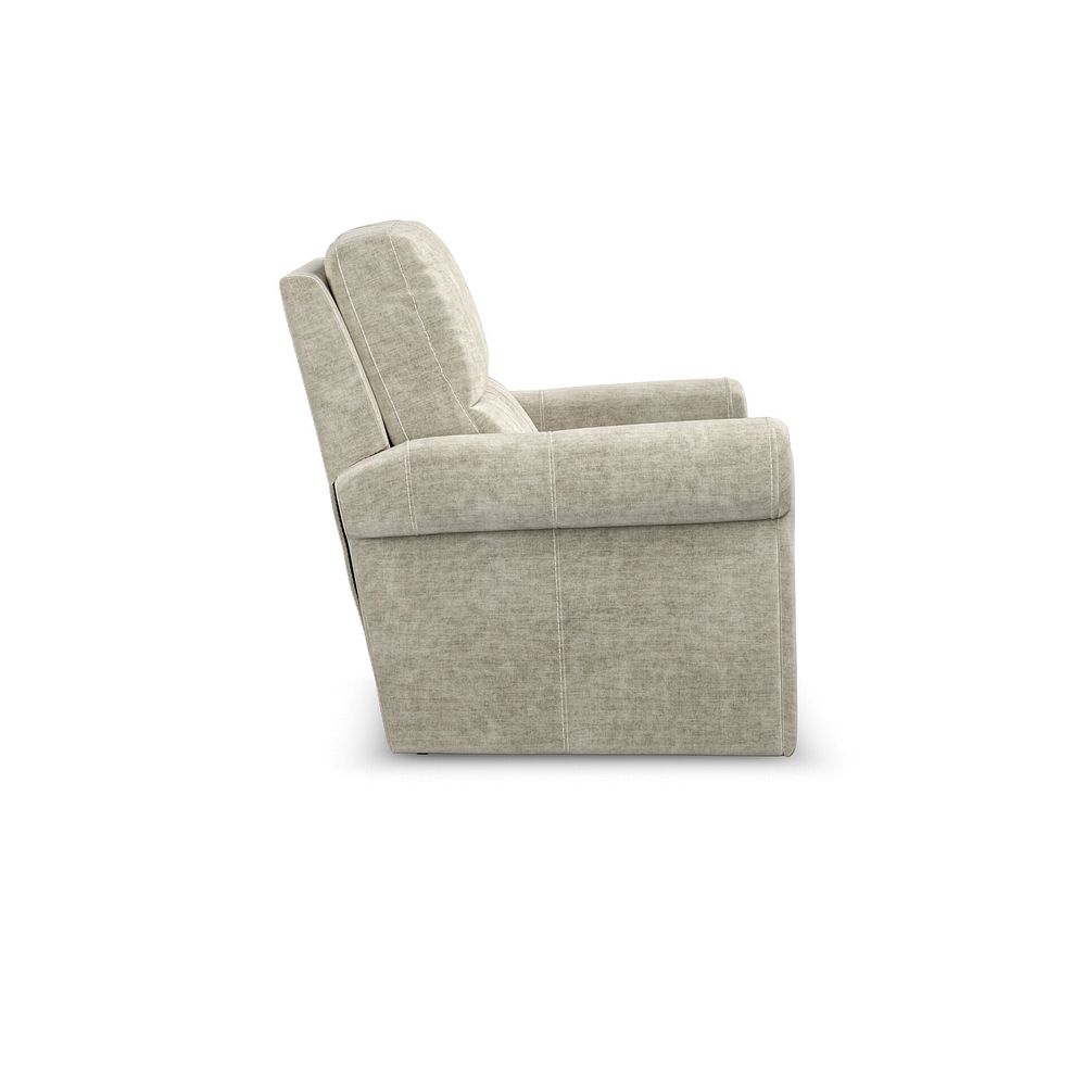 Colorado 2 Seater Sofa in Plush Beige Fabric 3