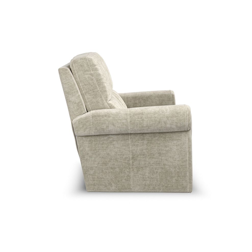 Colorado 3 Seater Sofa in Plush Beige Fabric 3