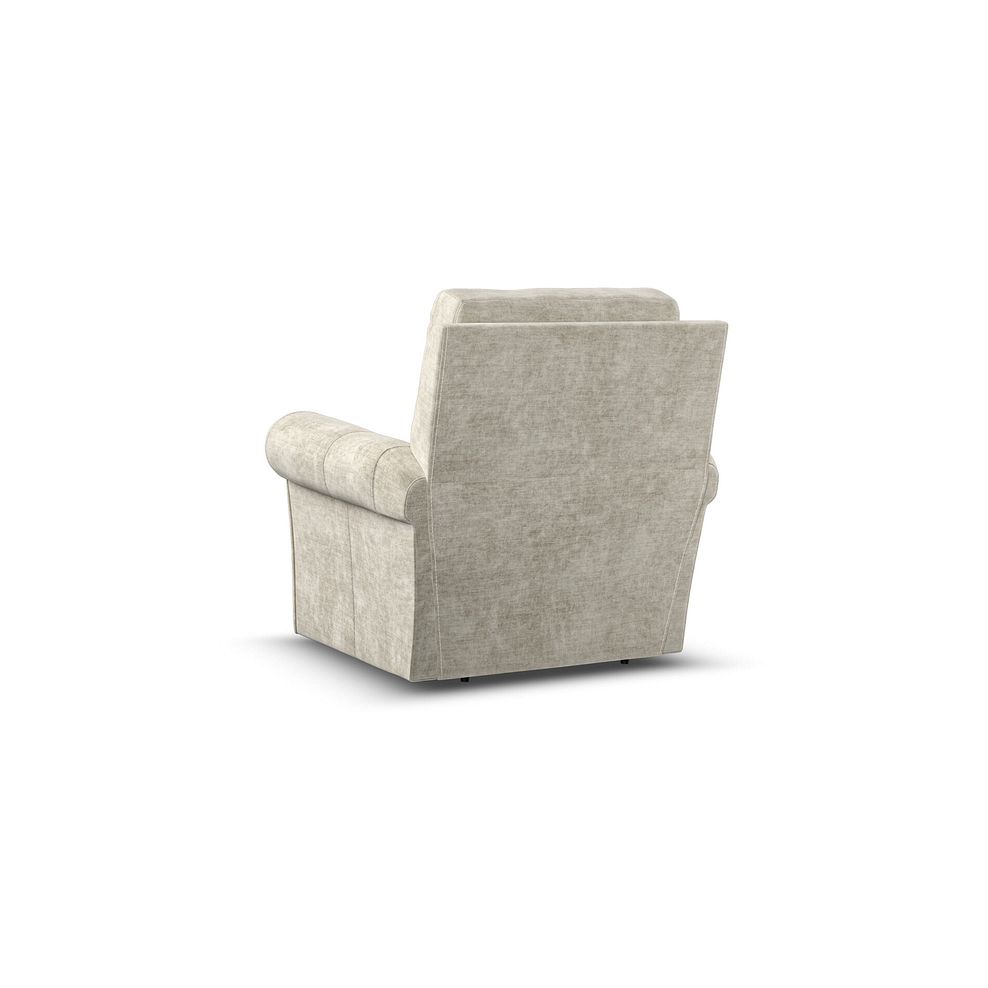 Colorado Armchair in Plush Beige Fabric 4