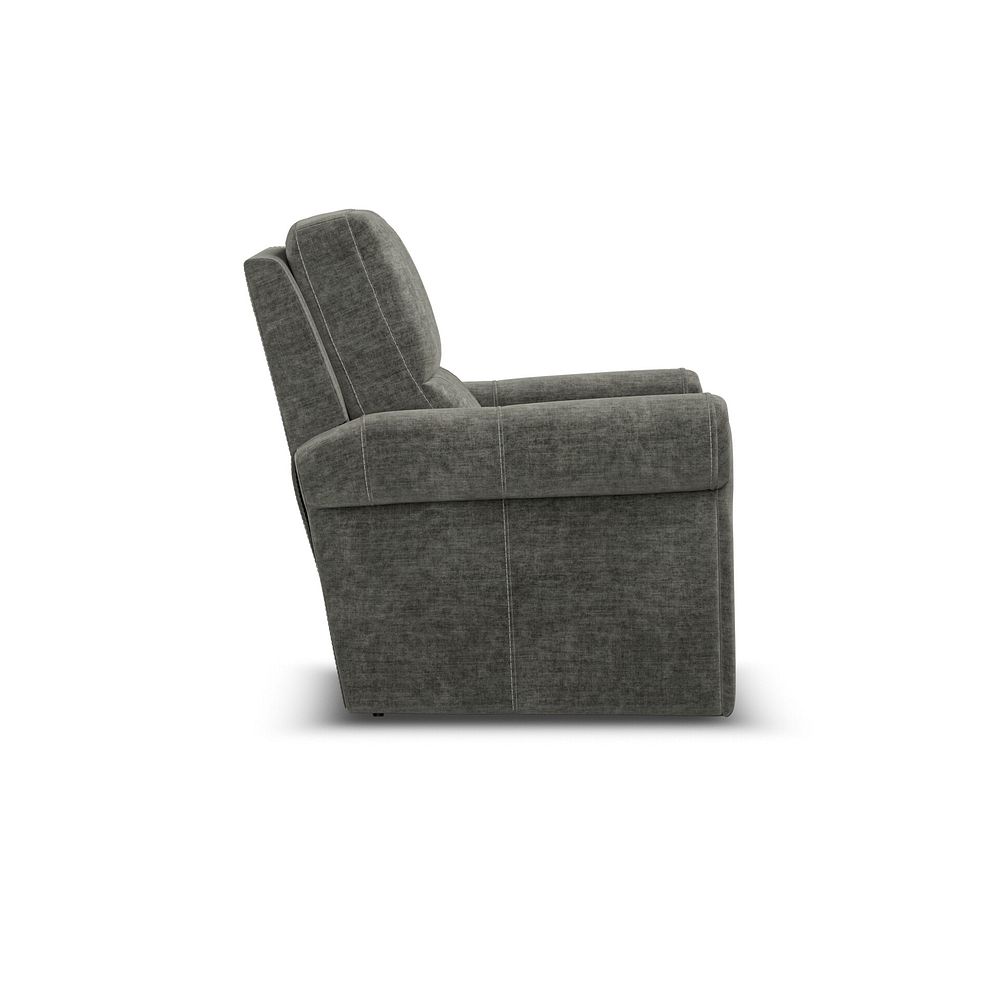 Colorado Armchair in Plush Charcoal Fabric 3