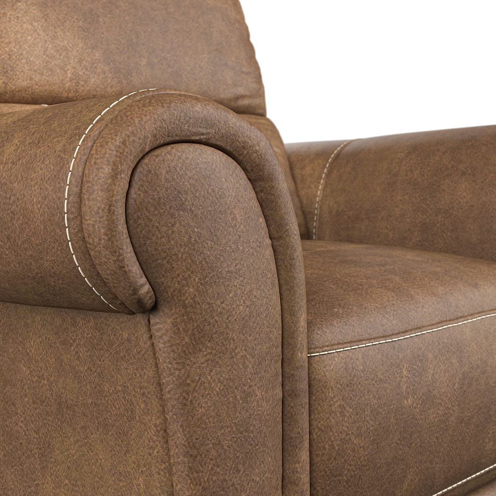 Colorado Armchair in Ranch Brown Fabric 6