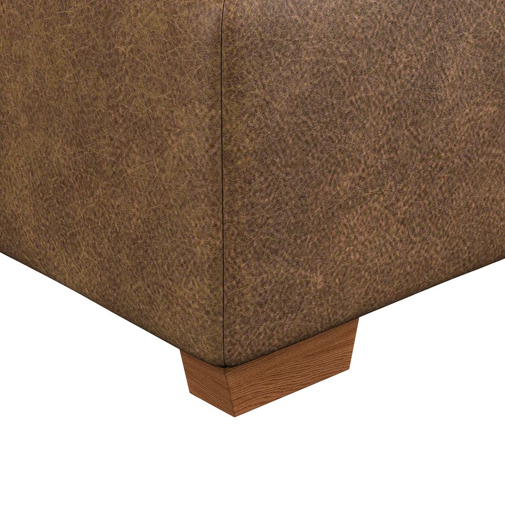 Colorado Storage Footstool in Ranch Brown Fabric 7