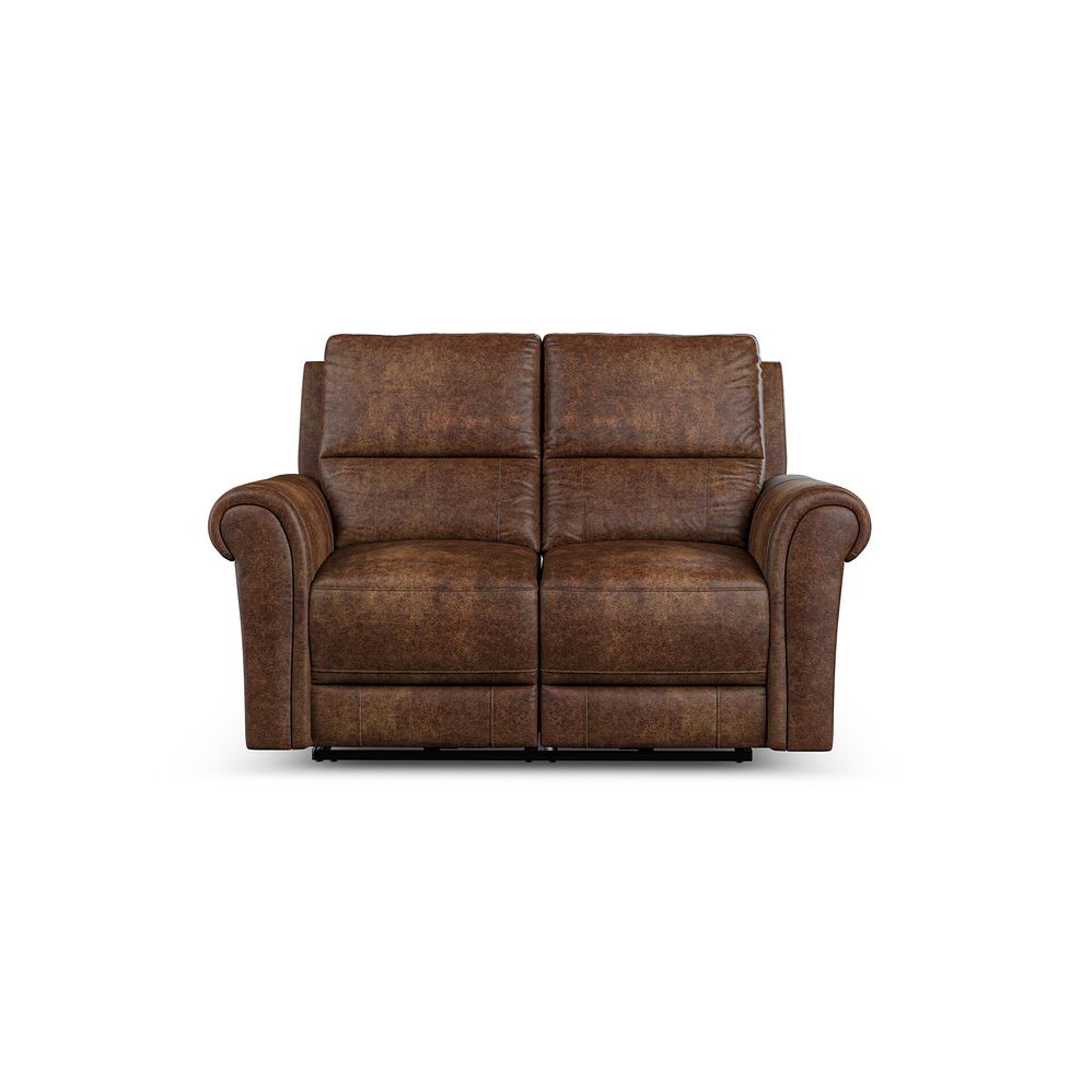 Colorado 2 Seater Electric Recliner in Ranch Dark Brown Fabric 5