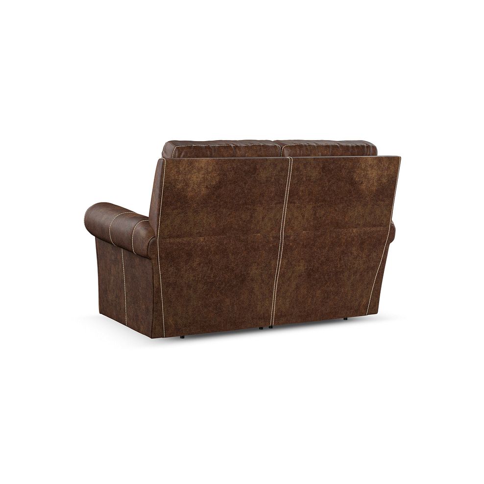 Colorado 2 Seater Sofa in Ranch Dark Brown Fabric 4