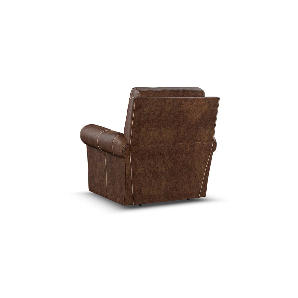 Colorado Armchair in Ranch Dark Brown Fabric 4