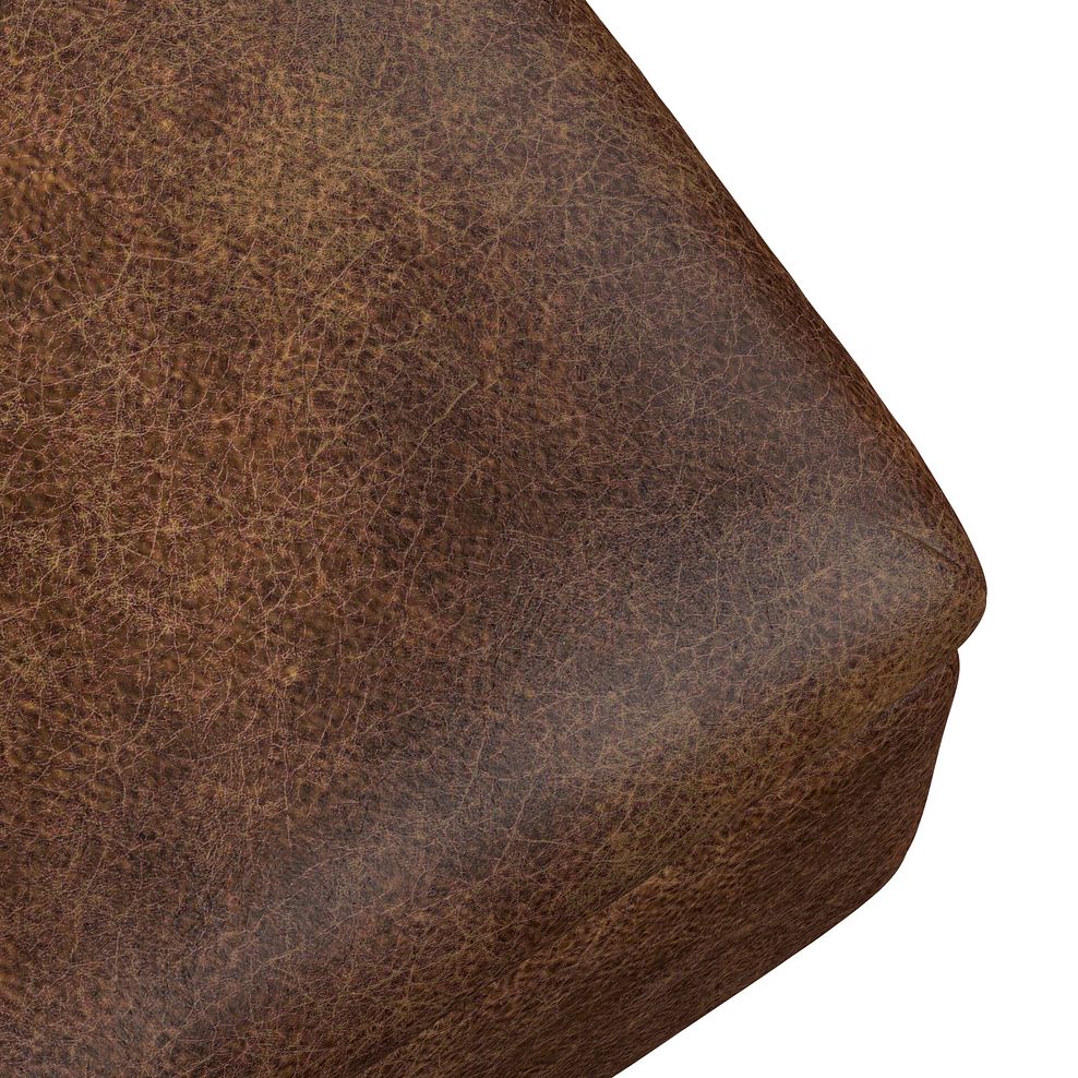 Colorado Storage Footstool in Ranch Dark Brown Fabric 6