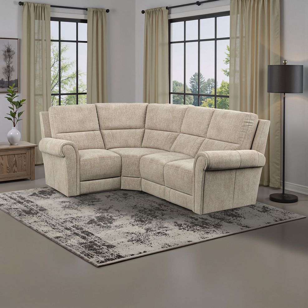 Colorado Right Hand Modular Group 2 in Jetta Beige Fabric 1