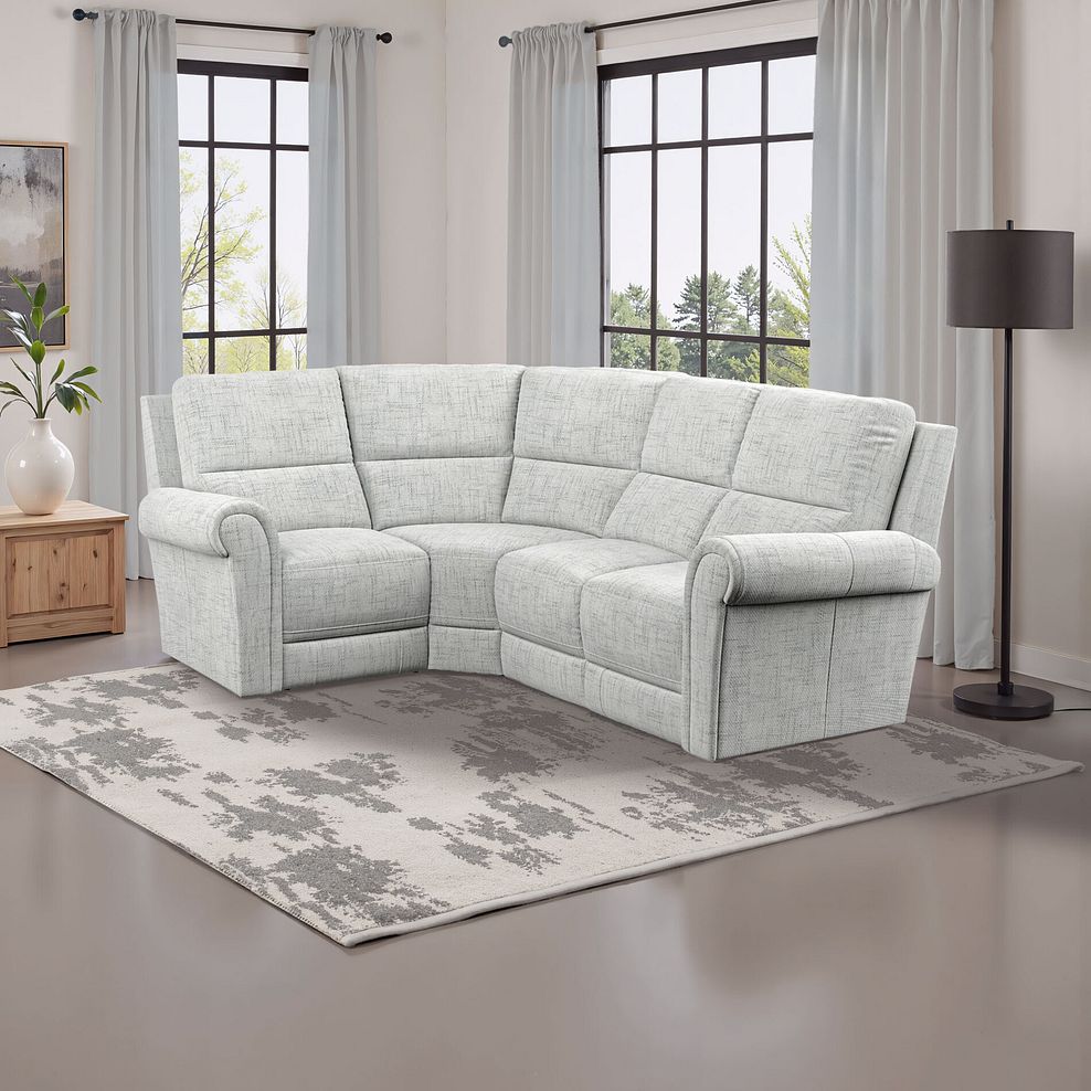 Colorado Right Hand Modular Group 2 in Keswick Dove Fabric 1