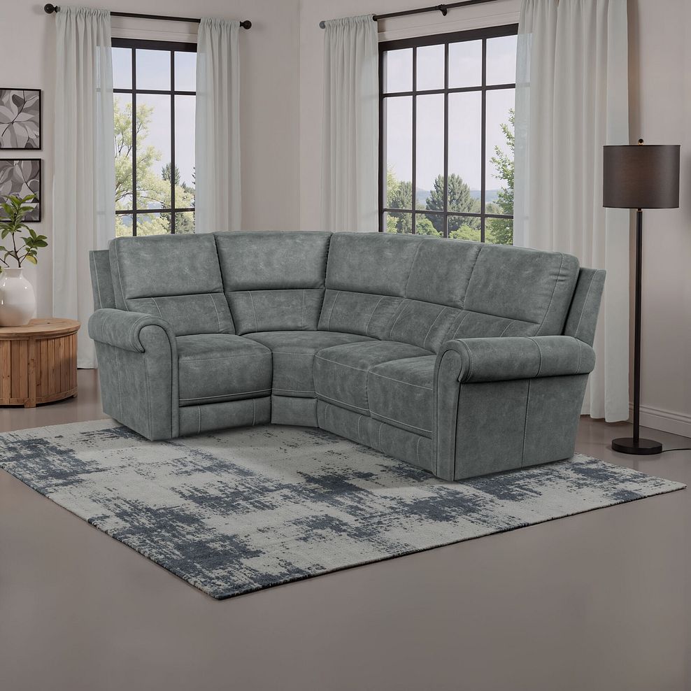 Colorado Right Hand Modular Group 2 in Miller Grey Fabric 1