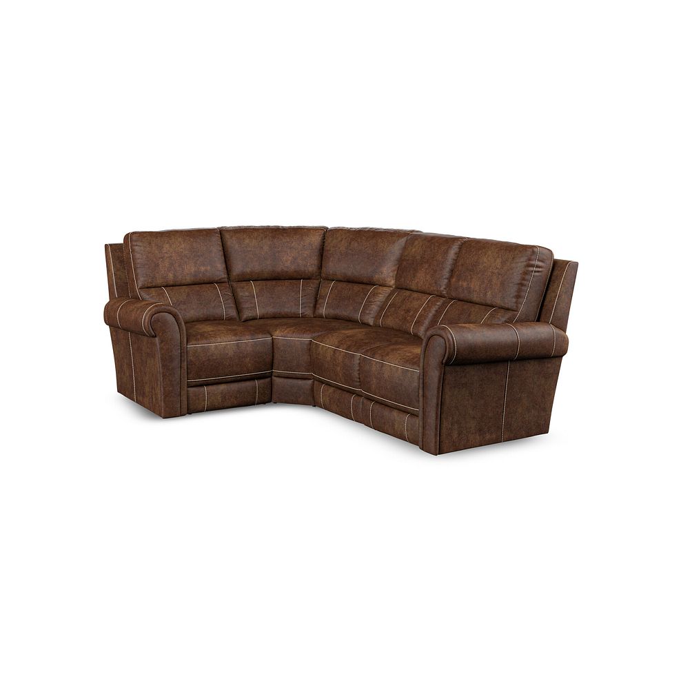 Colorado Right Hand Modular Group 2 in Ranch Dark Brown Fabric 1