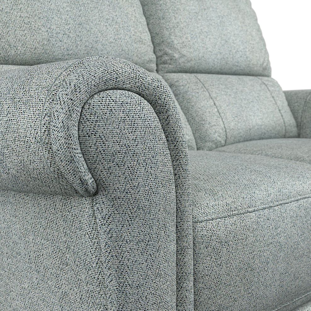 Colorado 2 Seater Electric Recliner in Santos Steel Fabric 10