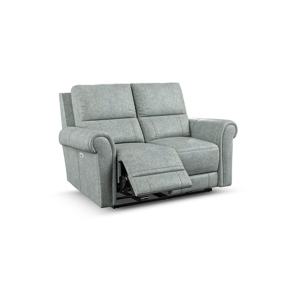 Colorado 2 Seater Electric Recliner in Santos Steel Fabric 2