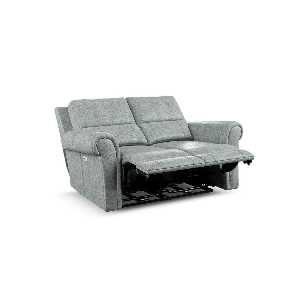 Colorado 2 Seater Electric Recliner in Santos Steel Fabric 4
