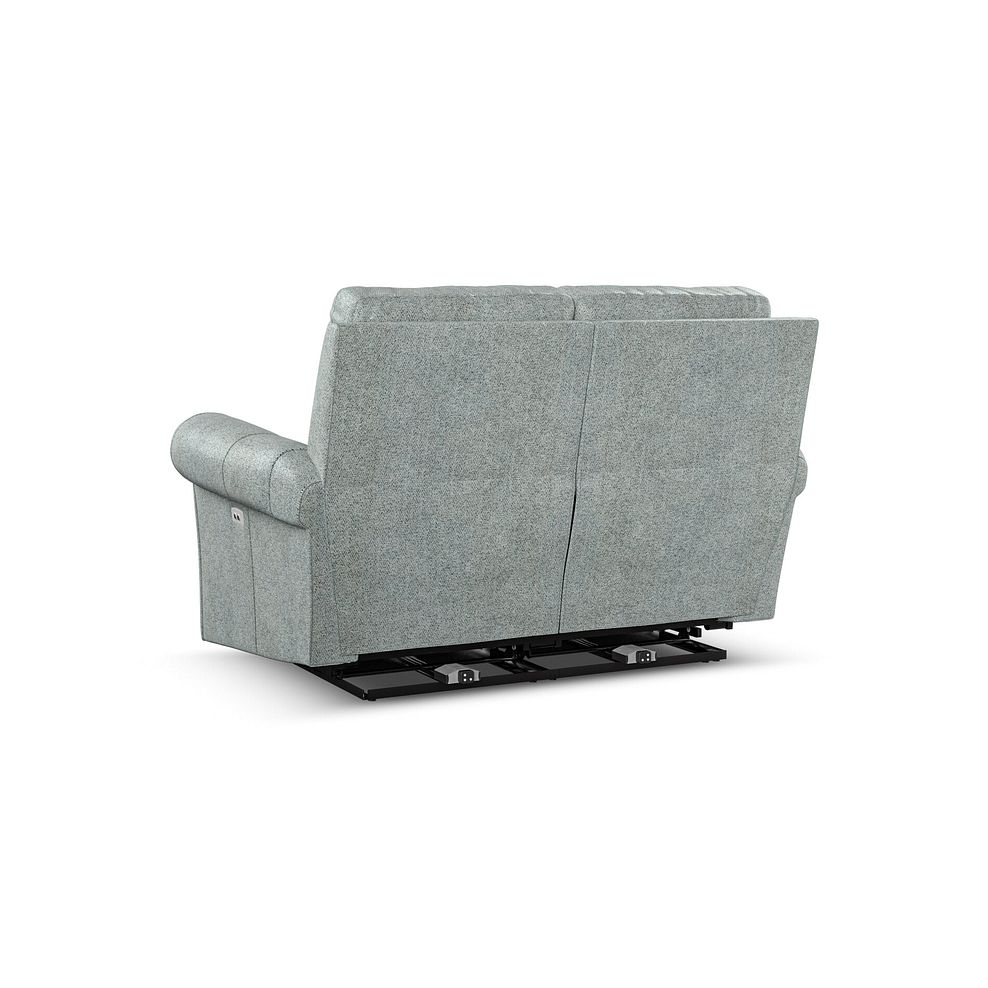 Colorado 2 Seater Electric Recliner in Santos Steel Fabric 6