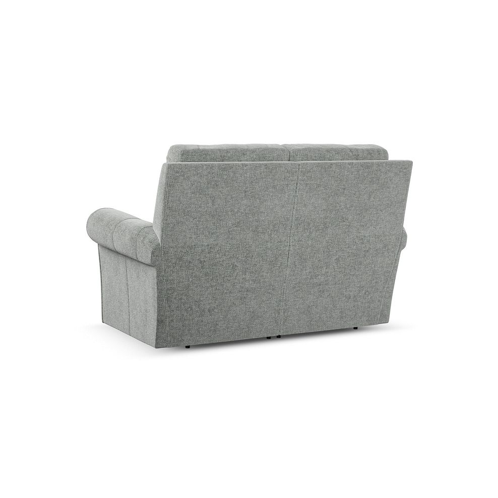 Colorado 2 Seater Sofa in Hopsack Platinum Fabric 3