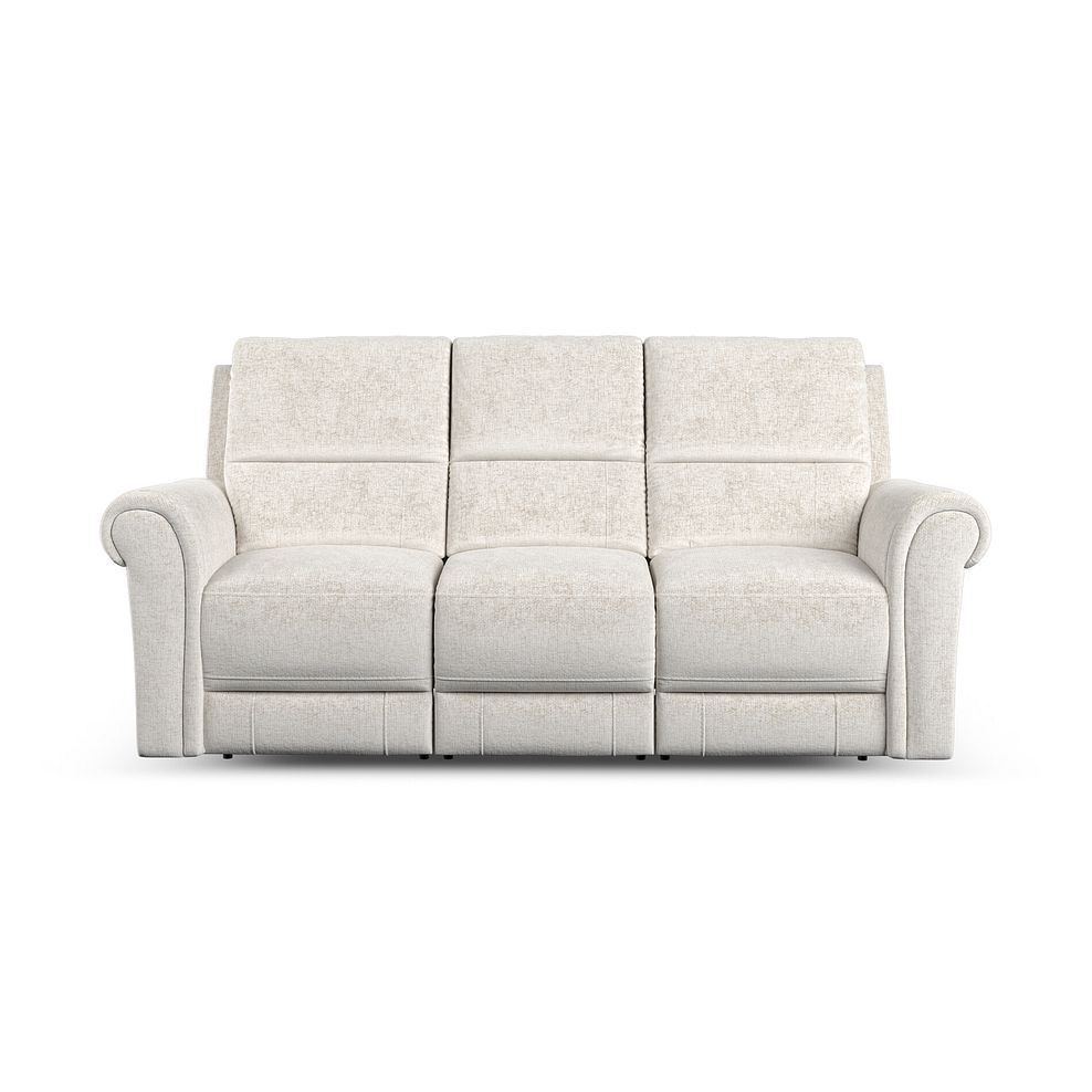 Colorado 3 Seater Sofa in Hopsack Natural Fabric 2