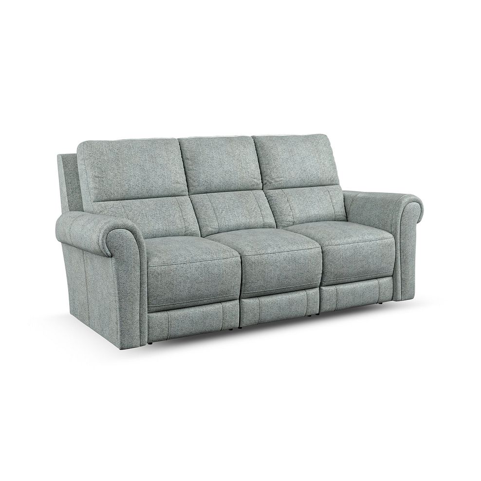 Colorado 3 Seater Sofa in Santos Steel Fabric 1