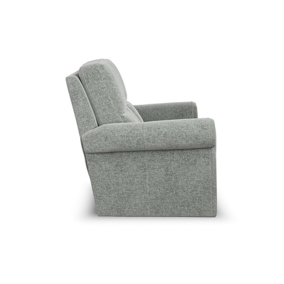Colorado 3 Seater Sofa in Hopsack Platinum Fabric 4