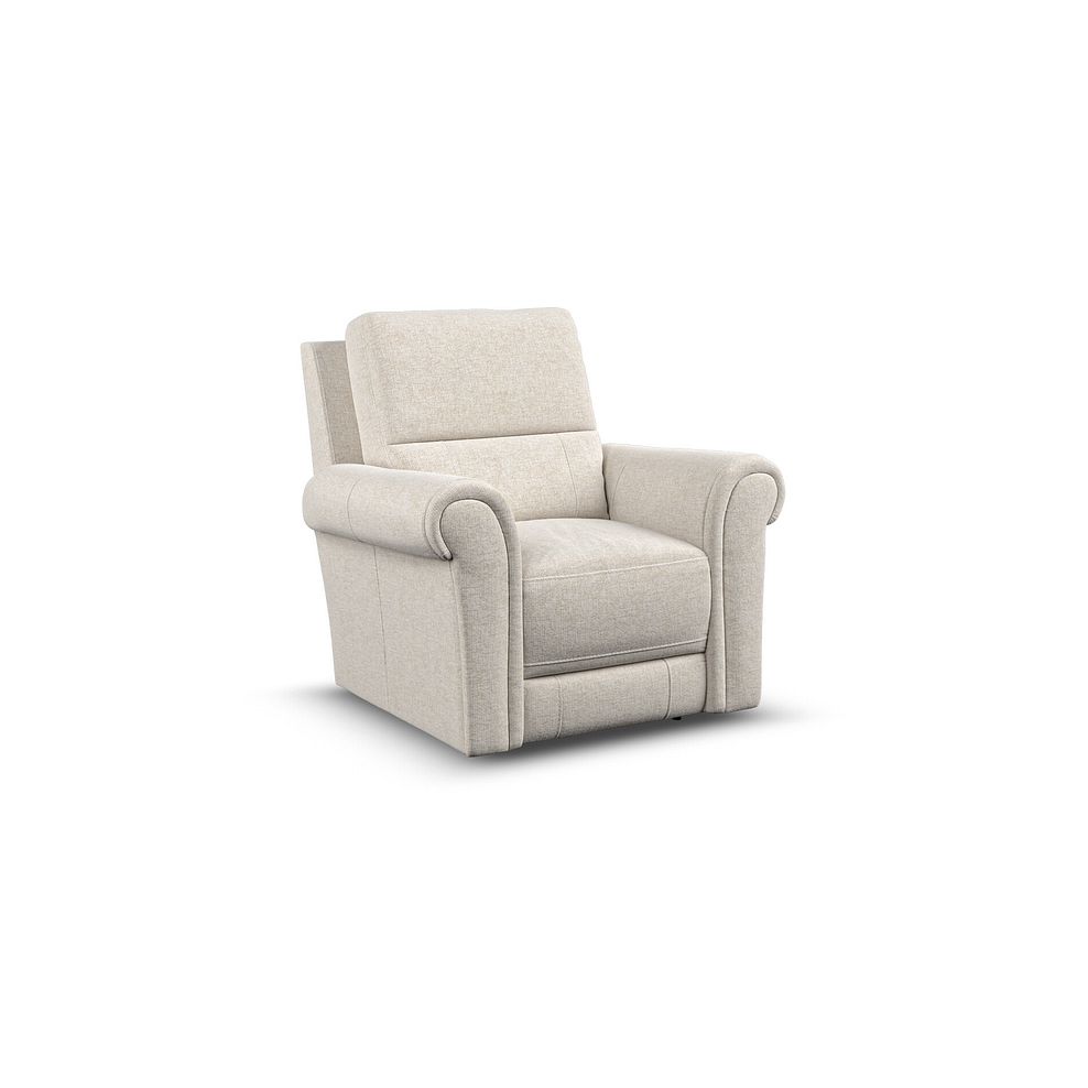 Colorado Armchair in Hopsack Natural Fabric 1