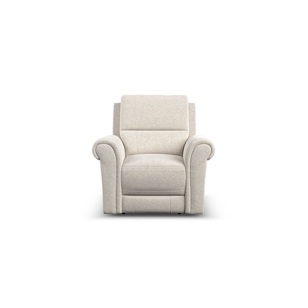 Colorado Armchair in Hopsack Natural Fabric 2