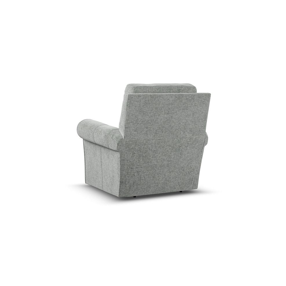 Colorado Armchair in Hopsack Platinum Fabric 3