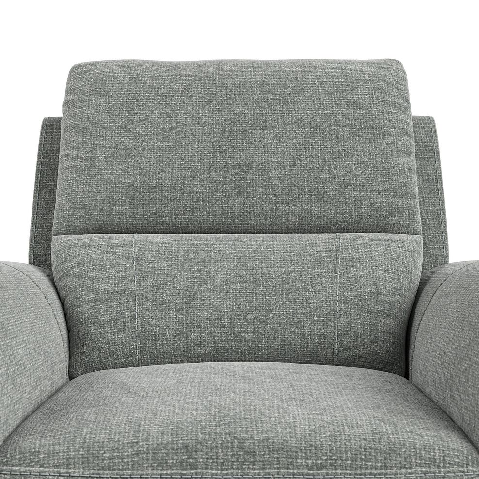 Colorado Armchair in Hopsack Platinum Fabric 4