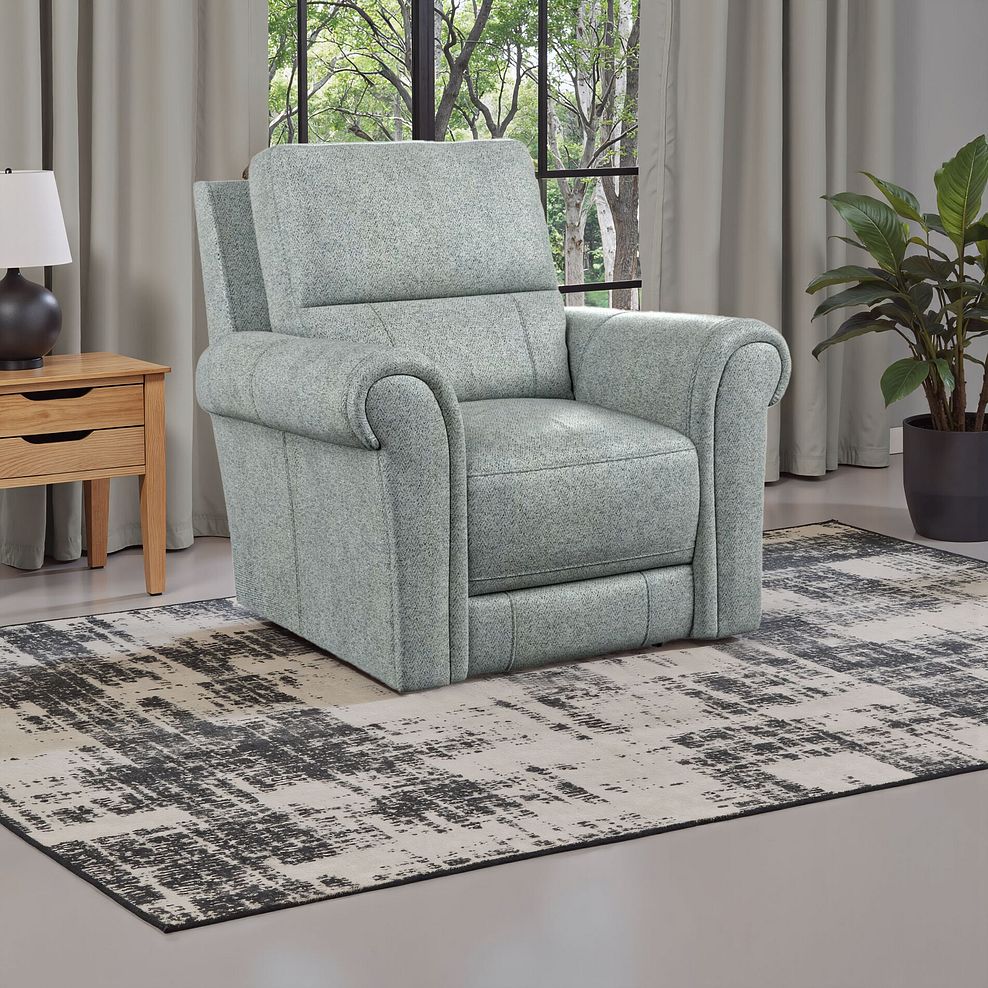 Colorado Armchair in Santos Steel Fabric 1