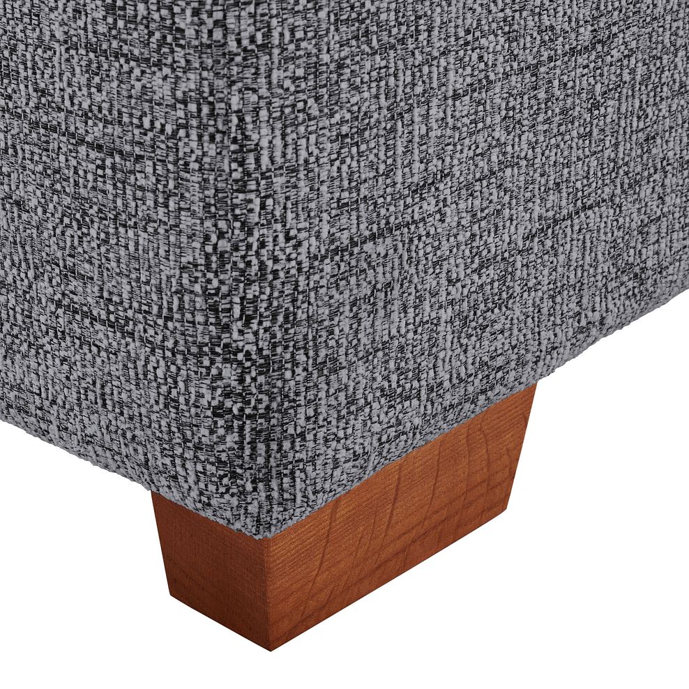 Colorado Storage Footstool in Santos Steel Fabric 5