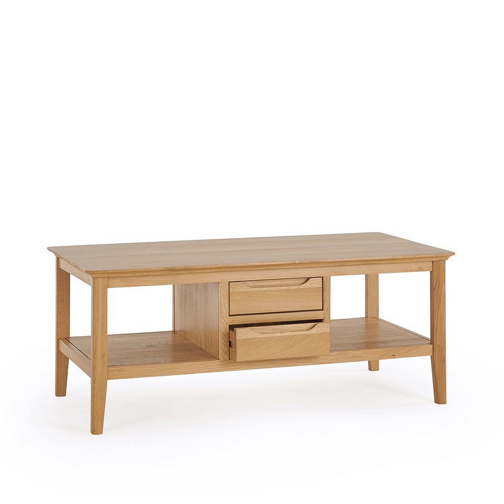 Copenhagen Natural Solid Oak Coffee Table 2