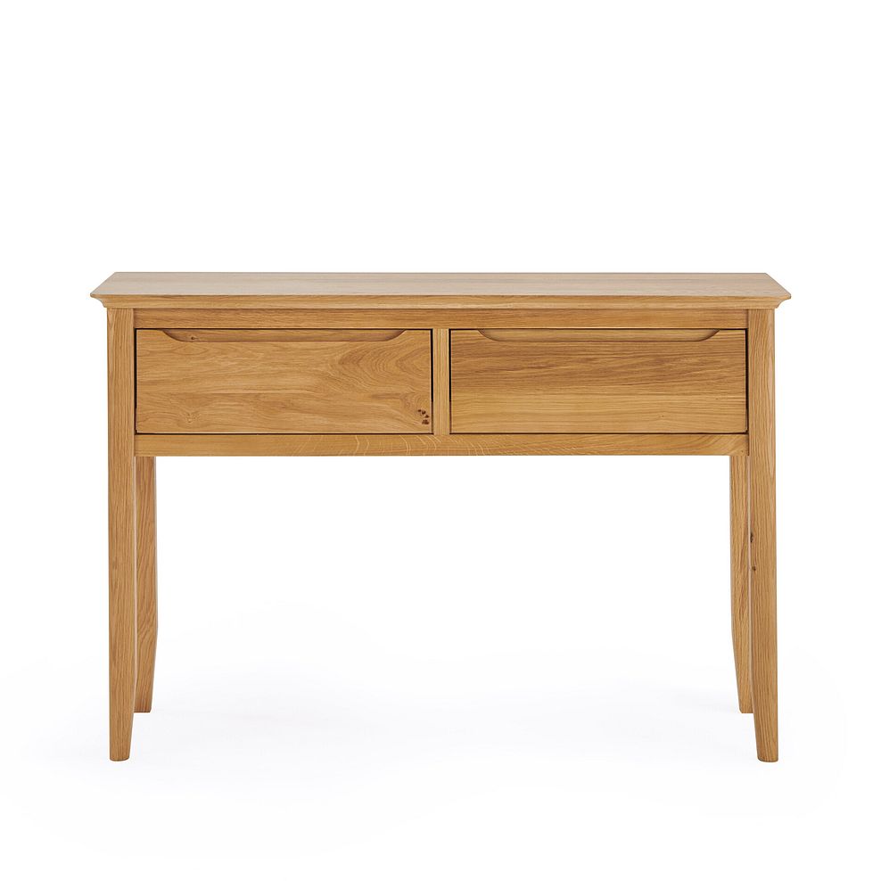 Copenhagen Natural Solid Oak Console Table 3